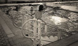 escada de piscina para adultos e crianças Actual
