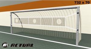 Tela para treino de tiro ao gol oficial modelo Drill Actual