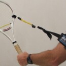elástico raquete tênis posicionado para forehand elástico raquete tênis posicionado para forehand
