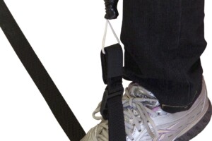 extensor elástico detalhe adaptado no pé extensor elástico detalhe adaptado no pê