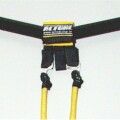 barra em V - detalhe do adaptador de elásticos barra em V - detalhe do adaptador de elásticos