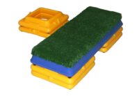 Step Profissional com Adaptação de Grama Sintética Step Profissional com Adaptação de Grama Sintética