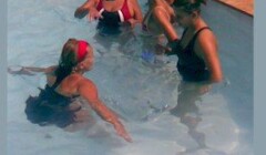 plataforma 1x1m em hidroginástica adulta plataforma 1x1m em hidroginástica adulta