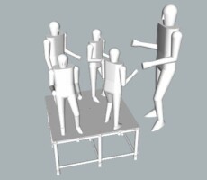 plataforma 100x100x50cm plataforma 100x100x50cm