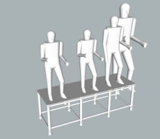 plataforma 150x50x50cm plataforma 150x50x50cm