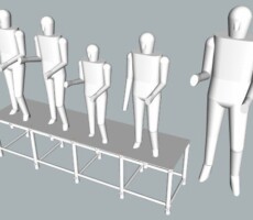 plataforma 200x50x50cm plataforma 200x50x50cm