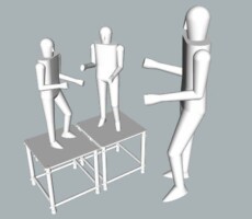 plataforma cubo 50x50x50 plataforma cubo 50x50x50