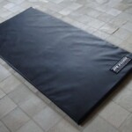 colchonete preto modelo standard 100x50cm com 2cm de altura colchonete preto modelo standard 100x50cm com 2cm de altura