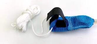 Detalhe do adaptador longo do Cinto de Natação modelo PU Detalhe do adaptador longo do Cinto de Natação modelo PU