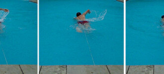 Atividade com o Cinto de Natação Actual em piscina curta Atividade com o Cinto de Natação Actual em piscina curta