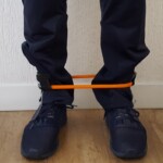 Anel Elástico Rubberband Miniband nos membros inferiores Anel Elástico Rubberband Miniband nos membros inferiores