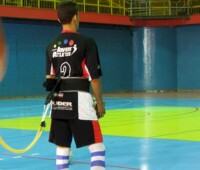 cinto de tração Actual no atleta em descanso cinto de tração Actual no atleta em descanso