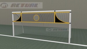 tela de precisão Actual faixa gol society ilustração tela de precisão Actual faixa gol society