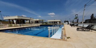 rampa para acesso à piscina Actual NBR9040-2020 em condomínio residencial SP rampa para acesso à piscina Actual NBR9040-2020 em condomínio residencial SP