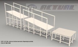 ilustração rampa de piscina Actual compact 72modulos ilustração rampa de piscina Actual compact 72modulos